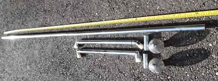 Photo of free Metal curtain pole and fittings (Glenleigh Park TN39) #2