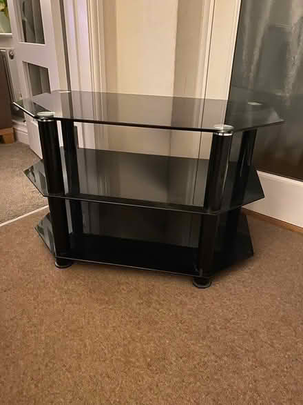Photo of free Glass tv stand (Galleywood CM2) #1