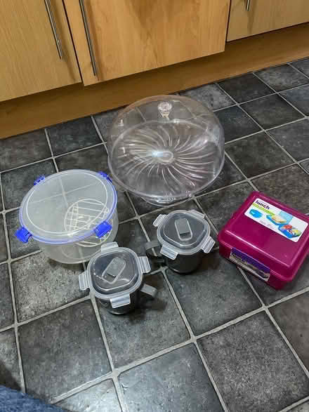 Photo of free Cake stand, vented soup mugs, PLUS (Chandlers Ford, SO53) #1