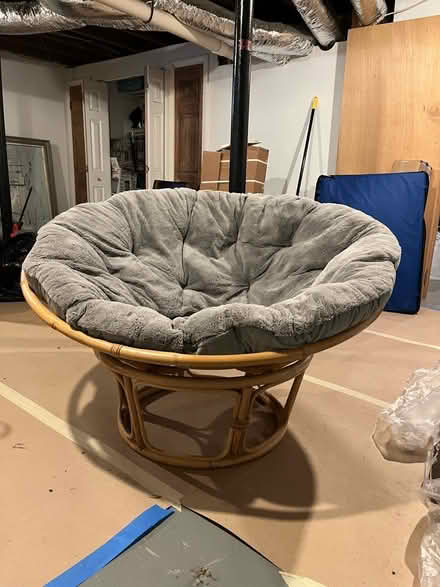 Photo of free Papasan Chair (Natick) #1