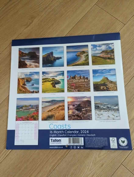 Photo of free 2024 Coasts calendar (Bethnal Green E2) #2