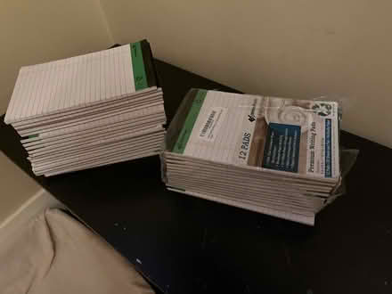 Photo of free Writing paper pads (Bloor West Village) #1