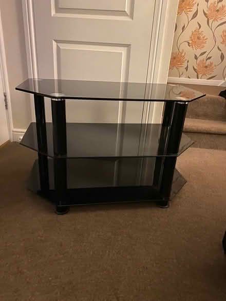 Photo of free Glass tv stand (Galleywood CM2) #2