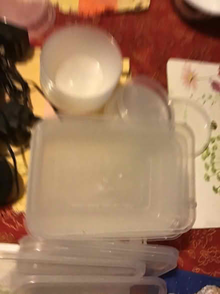 Photo of free Many plastic take away lidded pots (CV32 lillington) #1