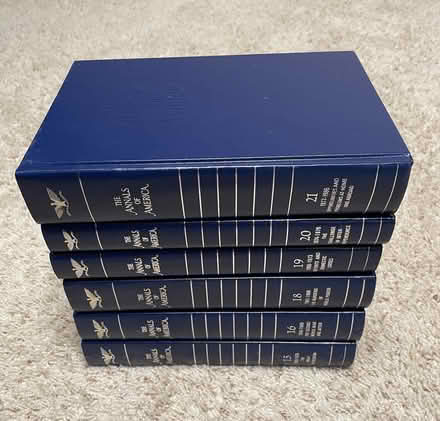Photo of free The Annals of America Book Set (north Boulder) #3