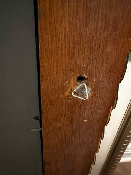 Photo of free Large wooden mirror (Wateridge Village) #2