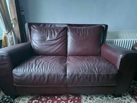 Photo of free Leather Sofa (TN29) #1