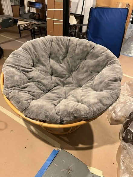 Photo of free Papasan Chair (Natick) #2