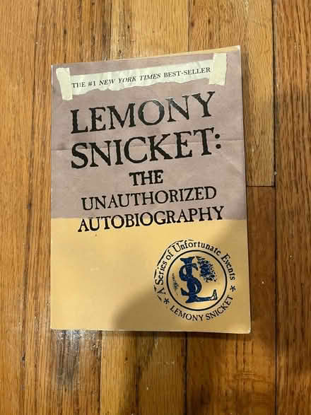 Photo of free Book about Lemony Snicket (Ridgewood, NJ) #1