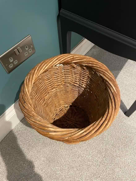 Photo of free Wicker Bin (Downhall Park Way Rayleigh) #2