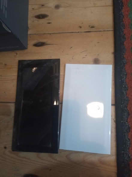 Photo of free Cream and black metro tiles (L20, Bootle, Merseyside) #1