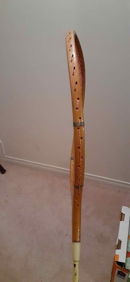 Photo of free Vintage Wooden Badminton Racket (Riverside South) #4