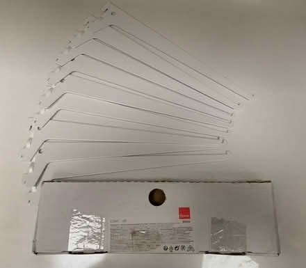 Photo of free 9 x shelf brackets: 30cm. Make is ‘form’. (Ham TW10) #1