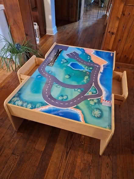 Photo of free Children's play train table (Addison) #1