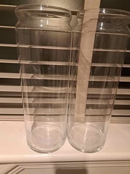 Photo of free 2 glass orchid jars (Altrincham WA15) #1