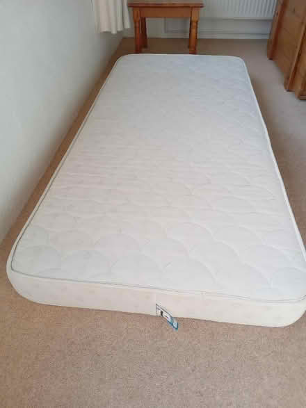 Photo of free single mattress (Nyetimber PO21) #1