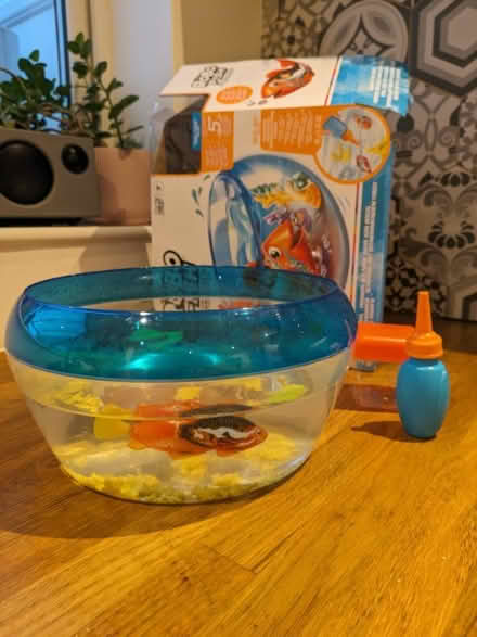 Photo of free Robo fish and tank (CV7) #2