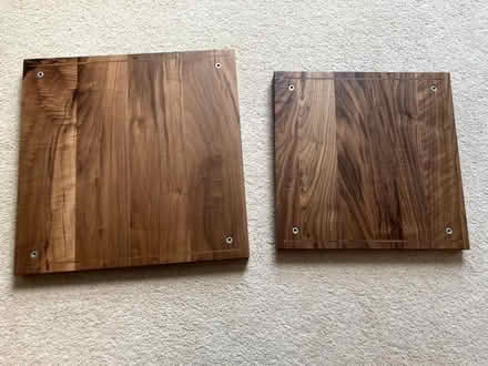 Photo of free American walnut veneer side table tops (AB25) #1