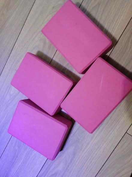 Photo of free 10 pink yoga blocks (Idle BD10) #1