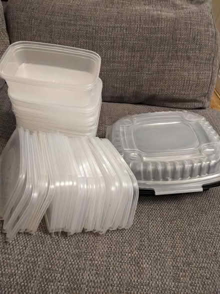 Photo of free Plastic storage tubs (Astley CV10) #1