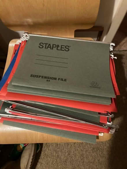 Photo of free A4 drop files for filing cabinet (Whiteshill GL6) #2