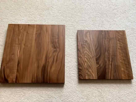 Photo of free American walnut veneer side table tops (AB25) #4