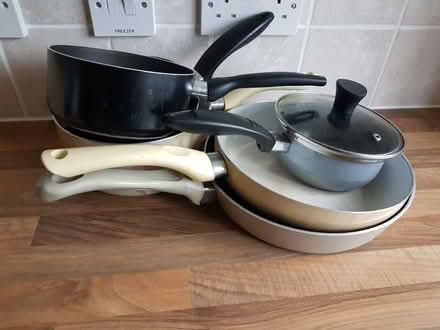 Photo of free Collection of cooking pans (Park road LE11 Loughborough) #1