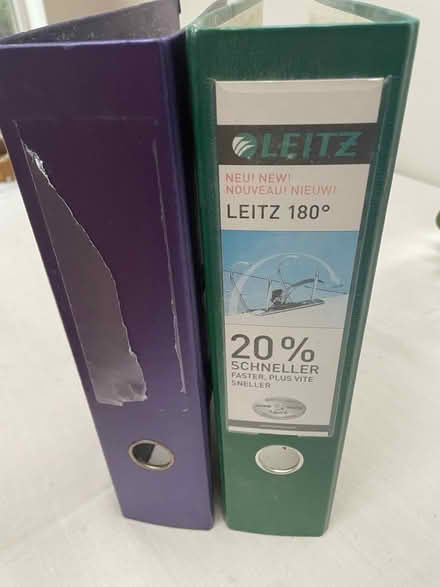 Photo of free A4 ring binders (Eastcote HA5) #2