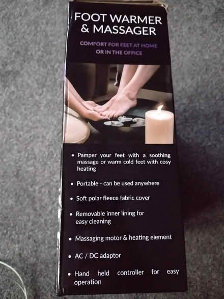 Photo of free Foot Warmer & Massager (Gorse Hill M32) #1