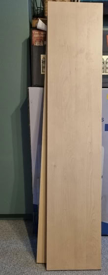 Photo of free Beech effect shelves (x2) (Heath, CF14) #1