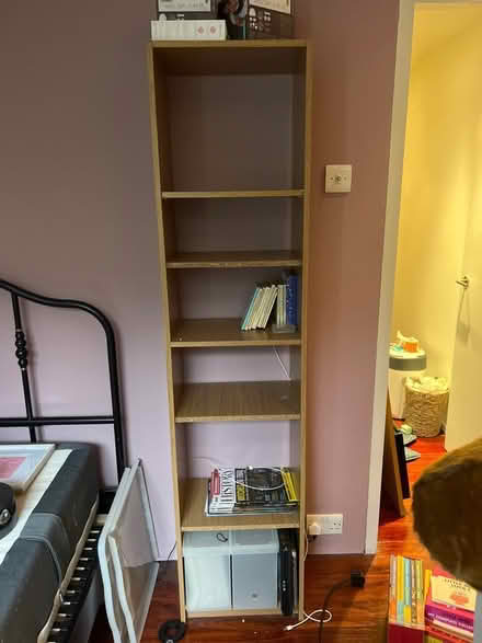 Photo of free Tall wood shelves (Dartmouth Park NW5) #1