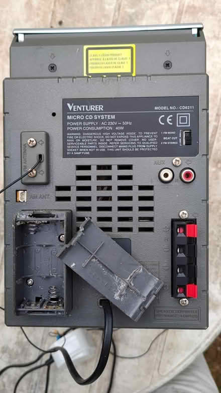 Photo of free venturer micro cd system, main unit (Norbiton KT3) #3