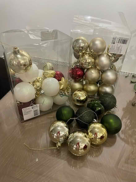 Photo of free Christmas baubles (Crosshills) #1