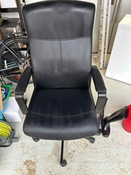 Photo of free Black Ikea Office Chair (Hitchin) #1