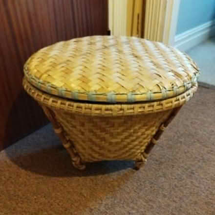 Photo of free Wicker basket, hand made. (Eastbourne BN22) #1