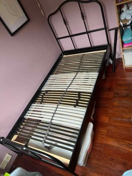 Photo of free Single bed frame (and mattress) (Dartmouth Park NW5) #1