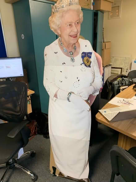 Photo of free HM Queen cardboard cutout (Bilbrook WV8) #1