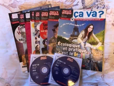 Photo of free School French magazines and CDs (Stirling FK8) #1