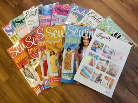 Photo of free sewing & embroidery magazines (HA0) #1
