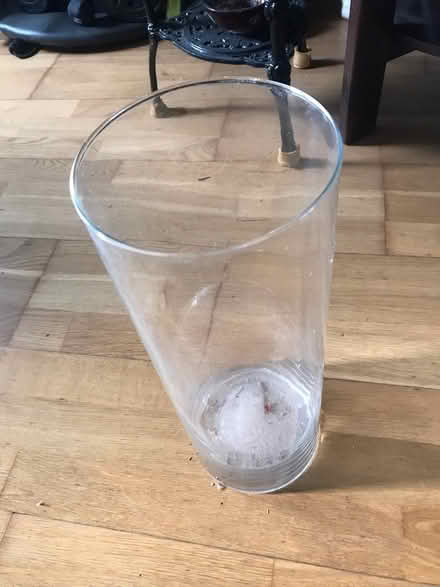 Photo of free Clear Glass Vase (SG1 Stevenage) #1