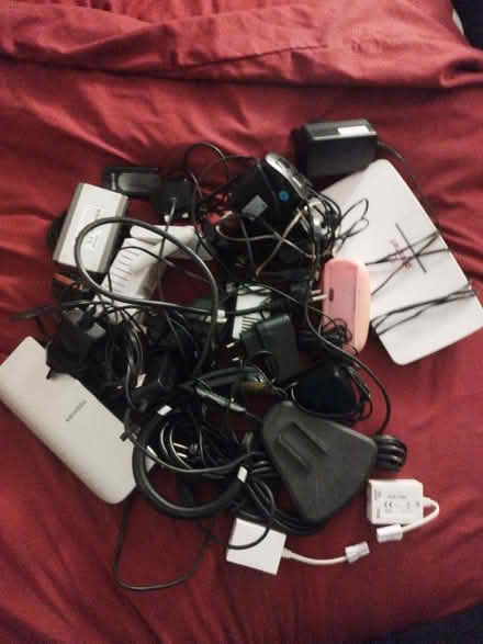 Photo of free bag full of computer things (N4) #1