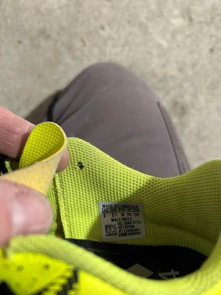 Photo of free Childrens Indoor Soccer shoee (Groton Ma.) #1