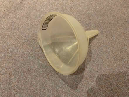 Photo of free Plastic funnel (Downley HP13) #1