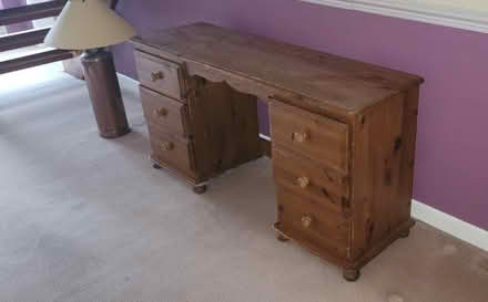 Photo of free Pine Pedestal Desk (Fareham PO15) #1