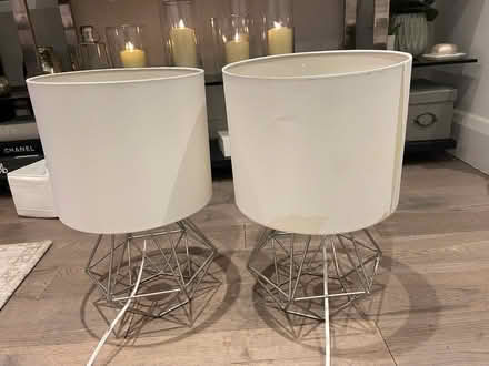 Photo of free Bedside lamps x2 (Burpham surrey) #1