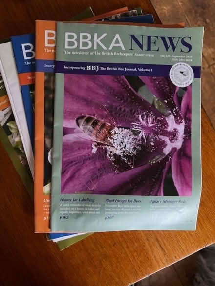 Photo of free BBKA News magazines 2022 and 2023 issues (Gardeners Green RG40) #1