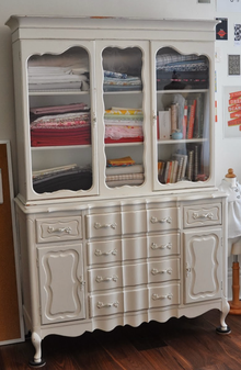 Photo of free dresser + glass top - vintage (Menlo Park) #1