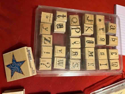 Photo of free Rubber stamps for crafting (Standley Lake, Arvada) #2
