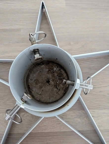 Photo of free Christmas tree stand (Huntley) #2