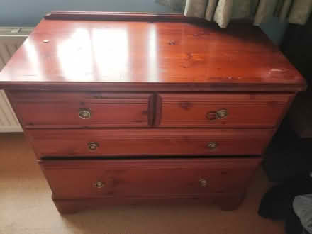 Photo of free Wooden chest of drawers (North Crawley MK16) #1